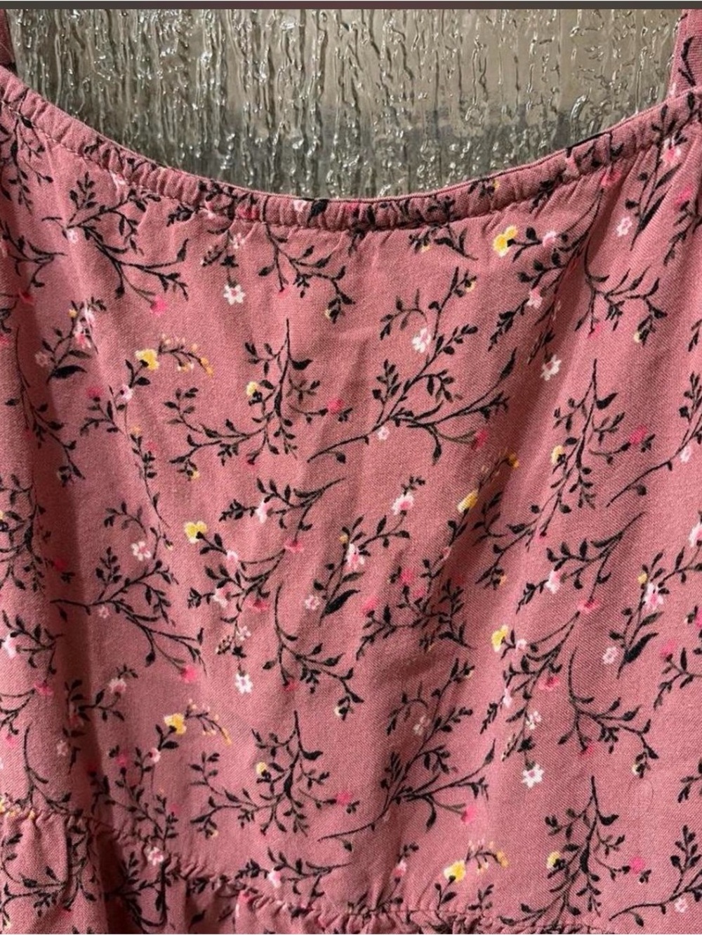 wild fable Pink Floral Spaghetti-Strap Sundress - Picture 2 of 3